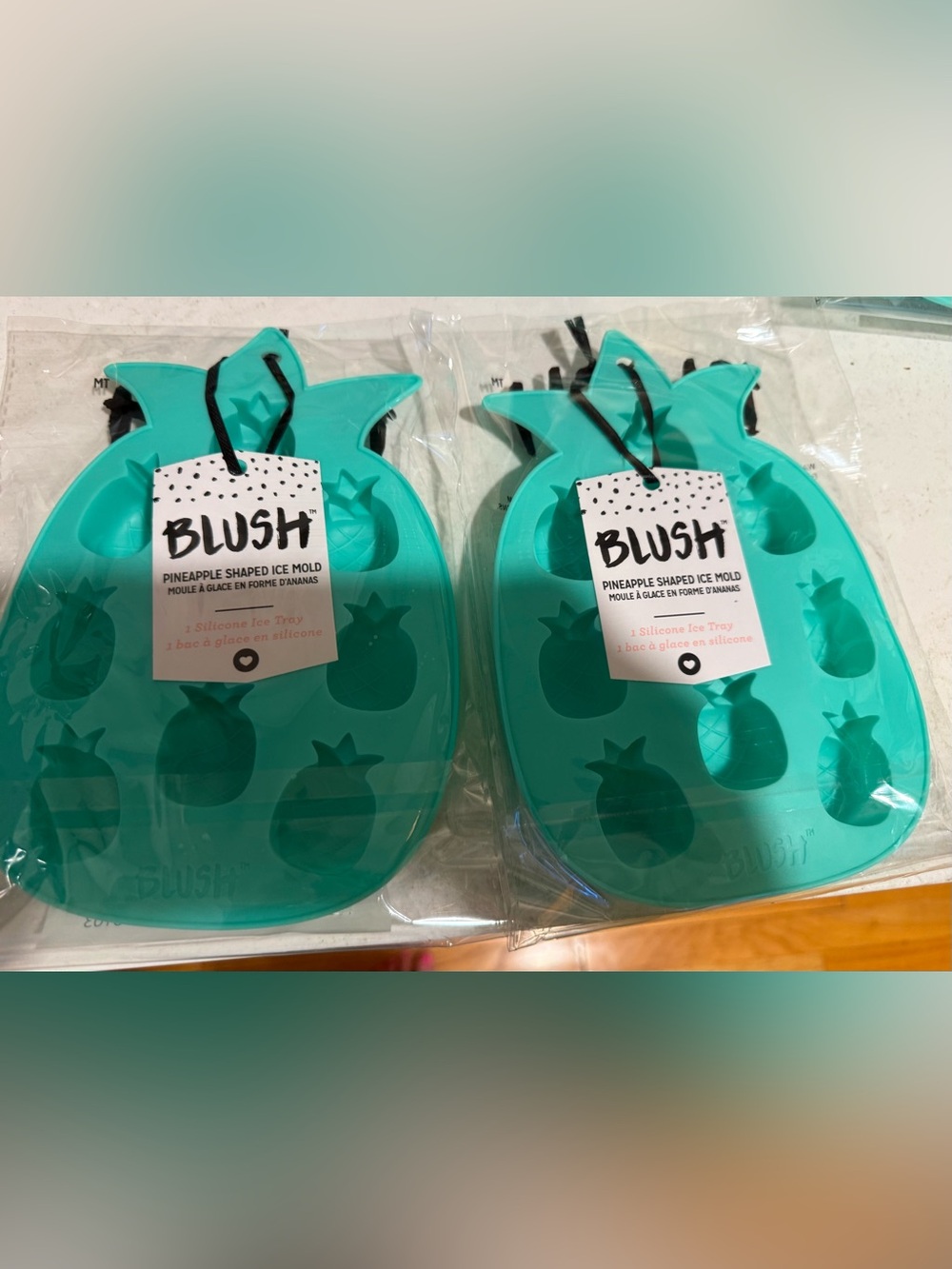 MT Teal Pineapple Silicone Ice Mold